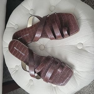 MFARENA2 Dark brown Croc sandal*New*